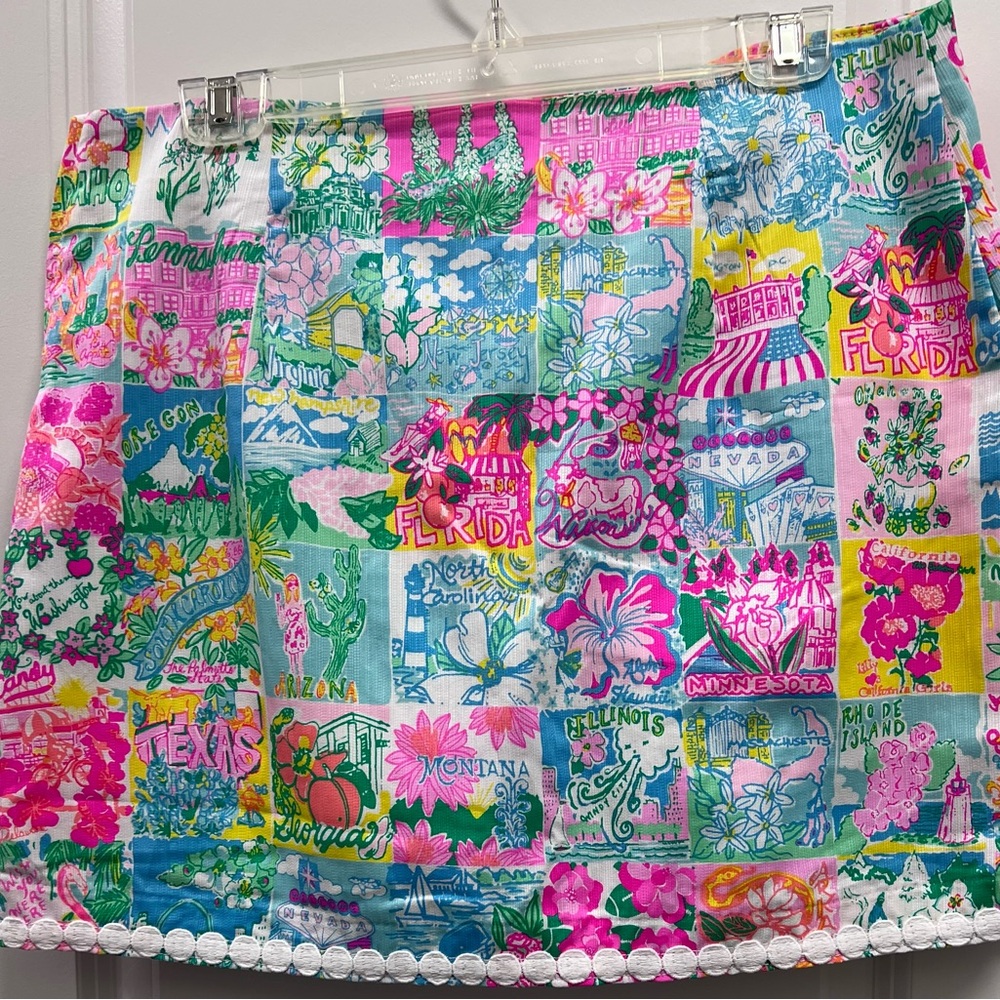 Lilly Pulitzer State of Mind Skort NWT - Picture 4 of 6